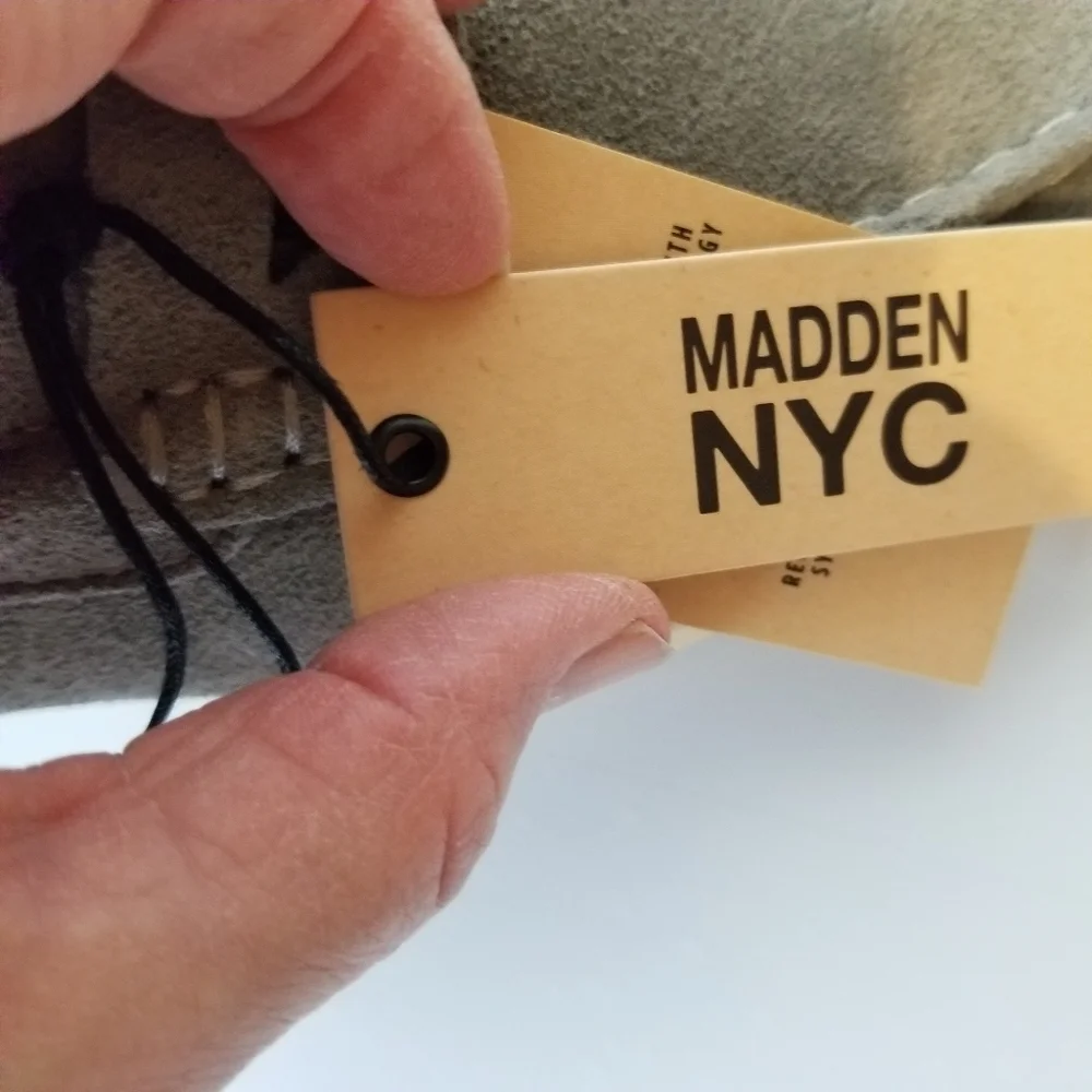 Madden NYC Clay Suede Leather Comfort Penny Loafer NWT